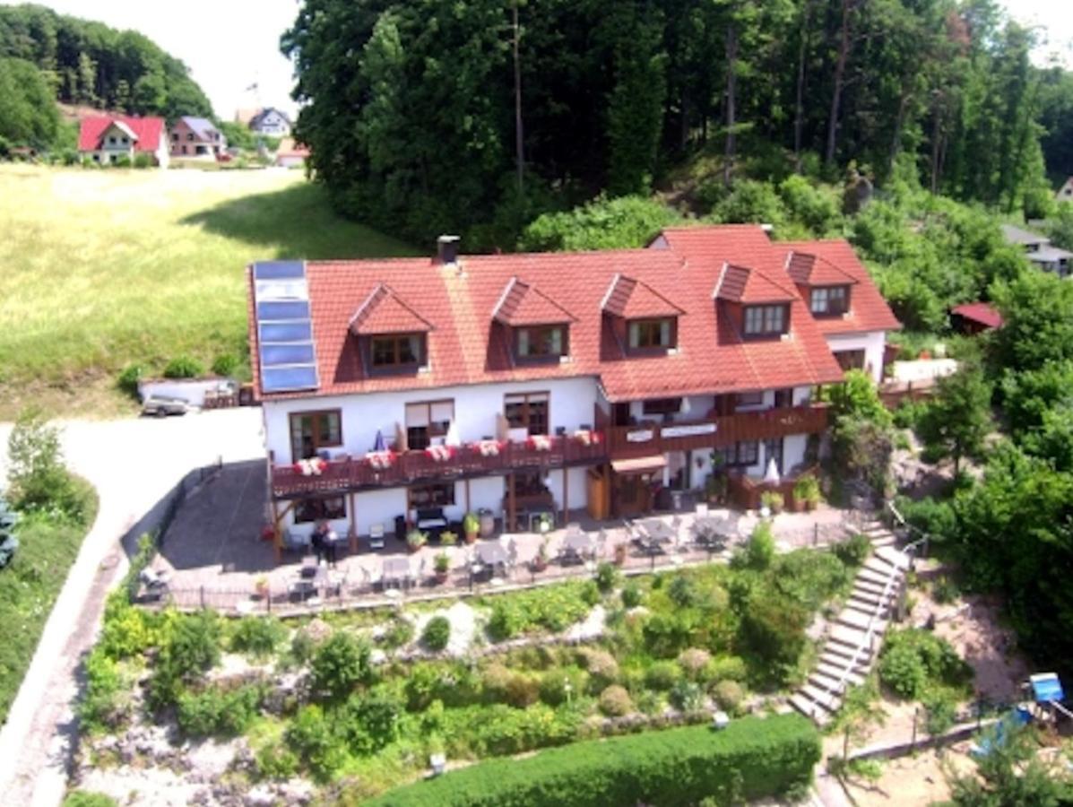 Gasthof Schoenblick Goessweinstein Exterior foto